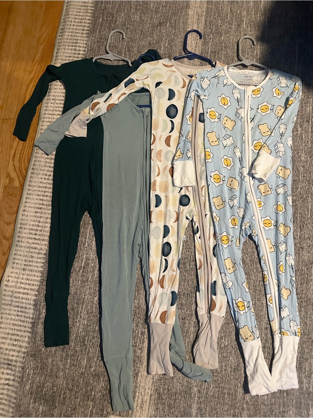 Kids One-Piece Pajama Set Bundle Little Sleepies bamboo